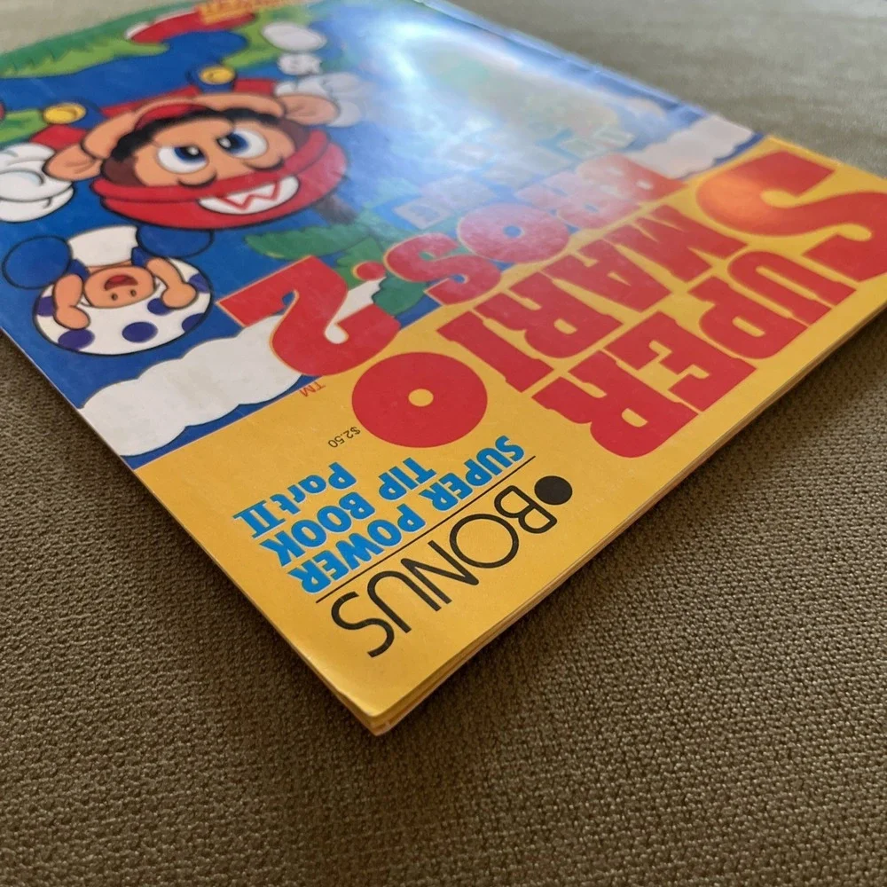 Nintendo Power Super Mario Bros. 2 Inside Out Manual + Bonus Tip Book